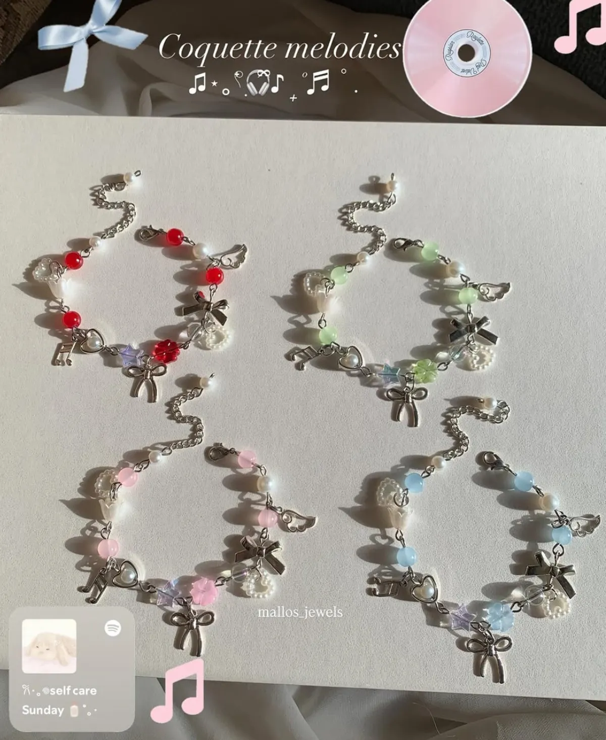 Coquette Melodies Bracelets
