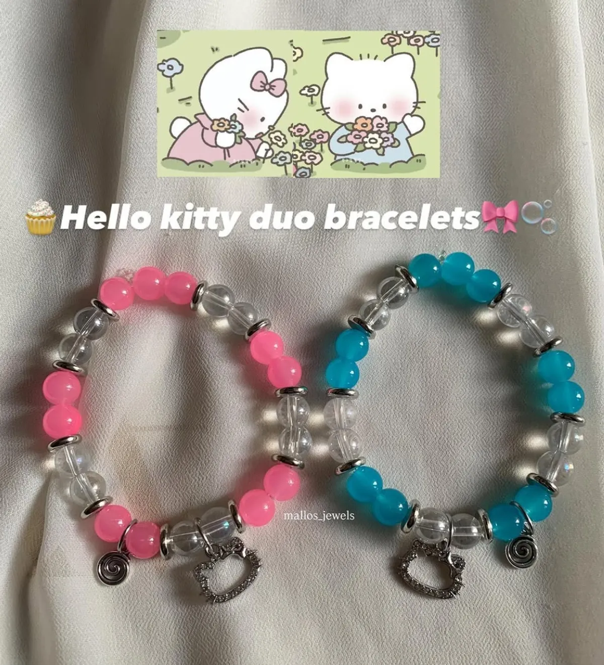 Hello Kitty Couple Bracelets