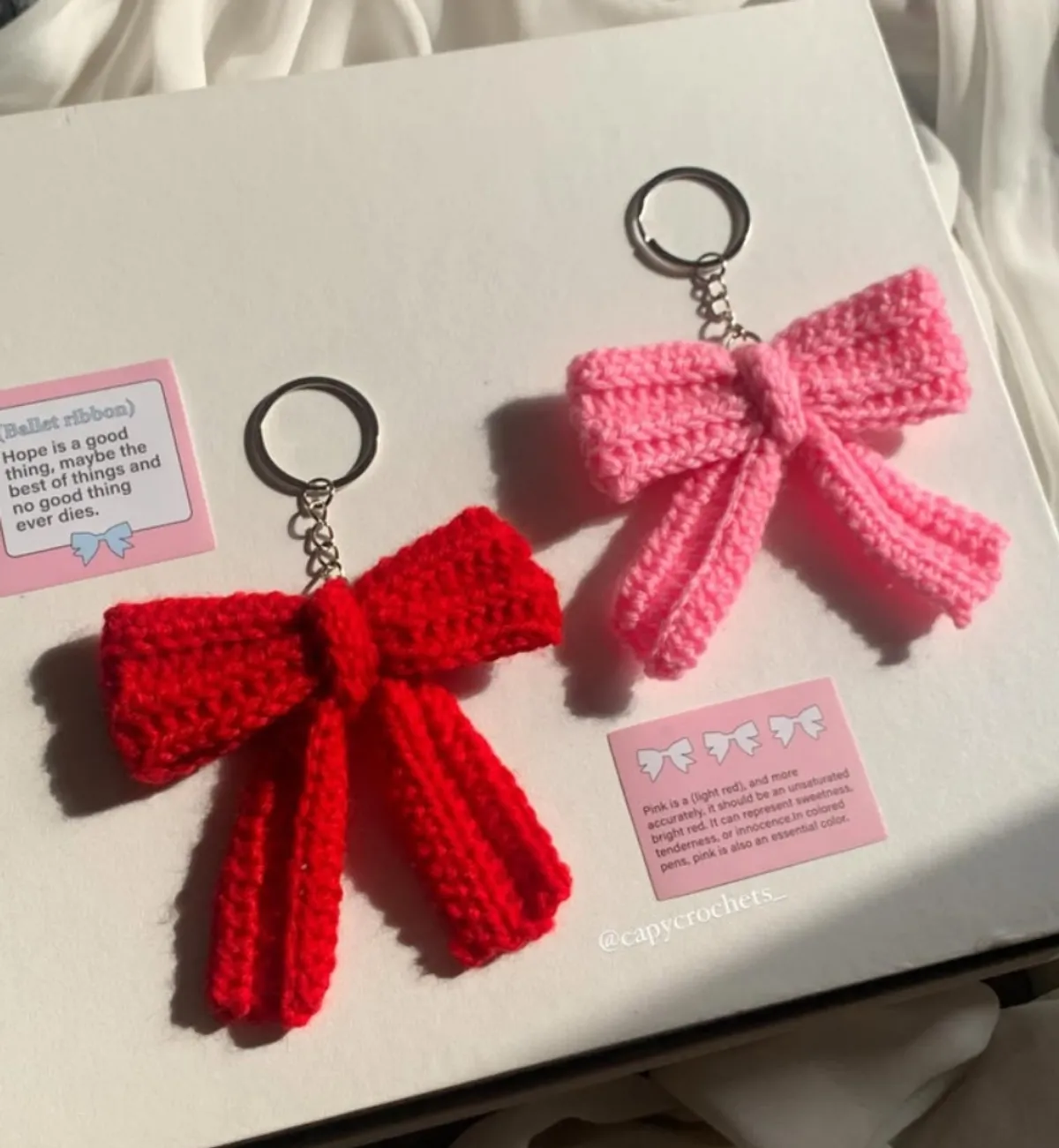 Bow Keychain