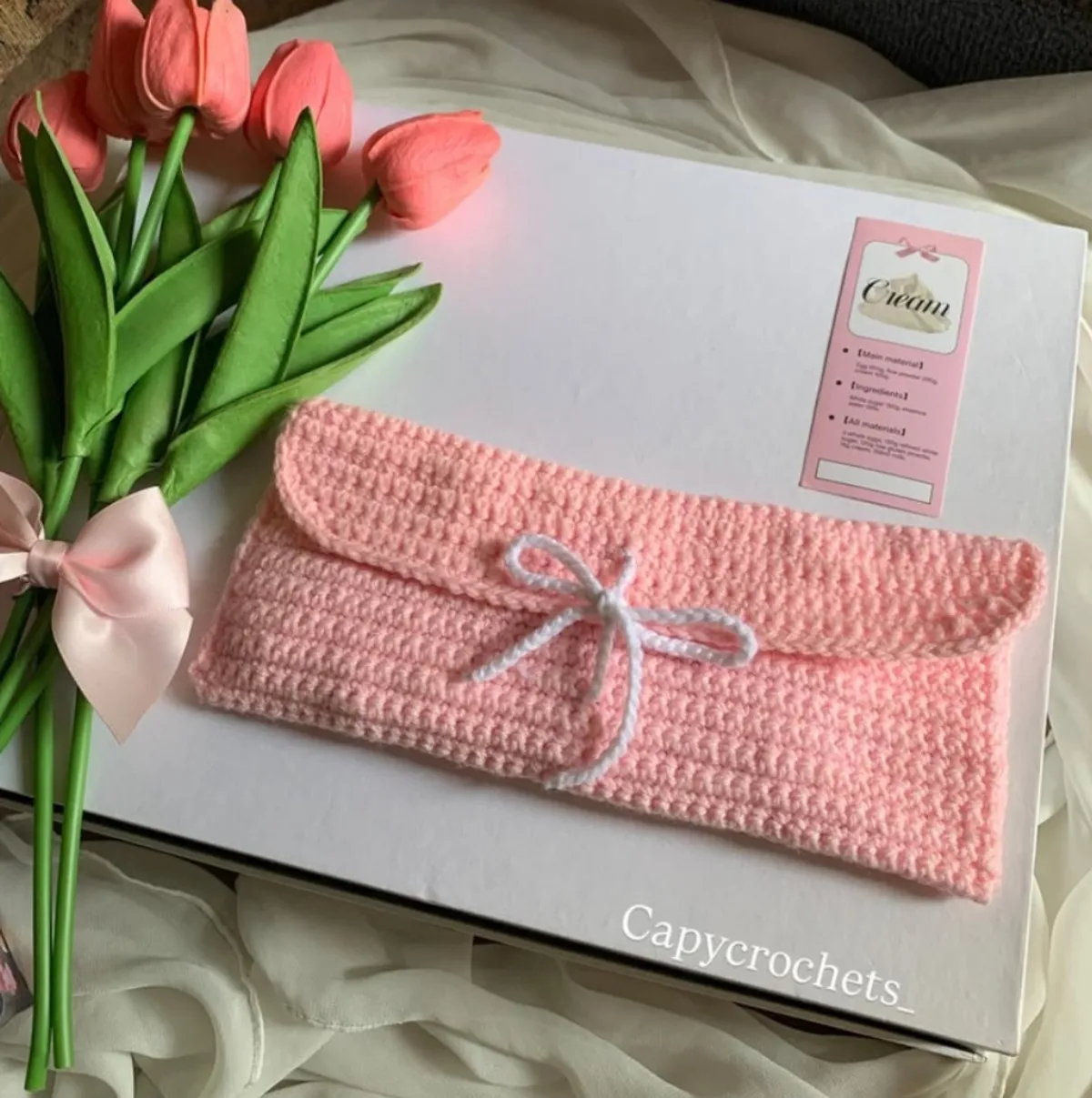 Bow Knot Pencil Pouch