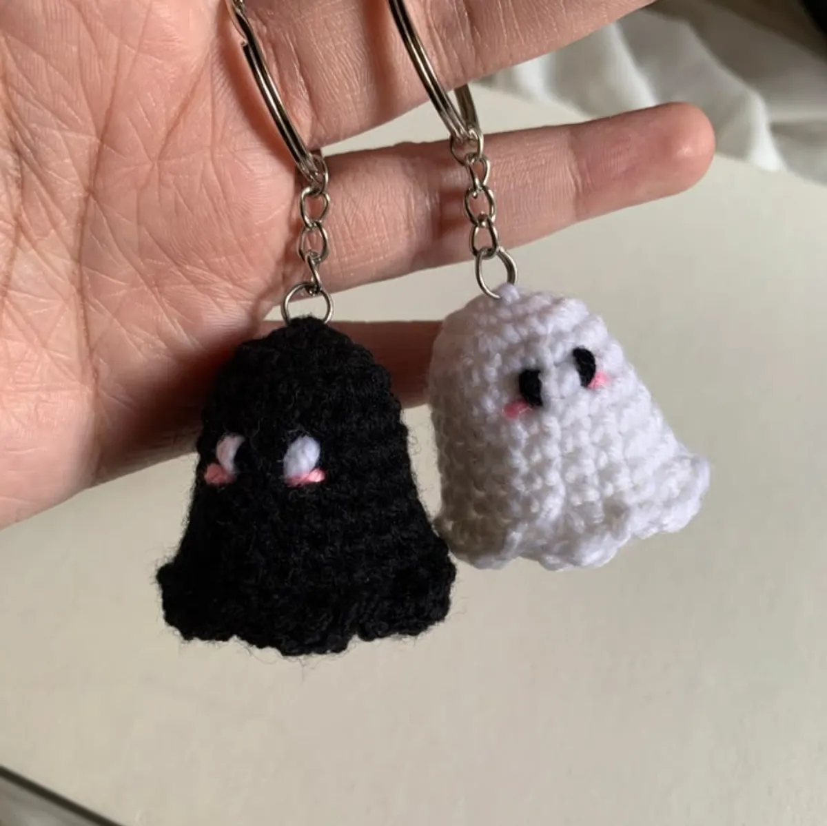 Mini Ghost Keychain