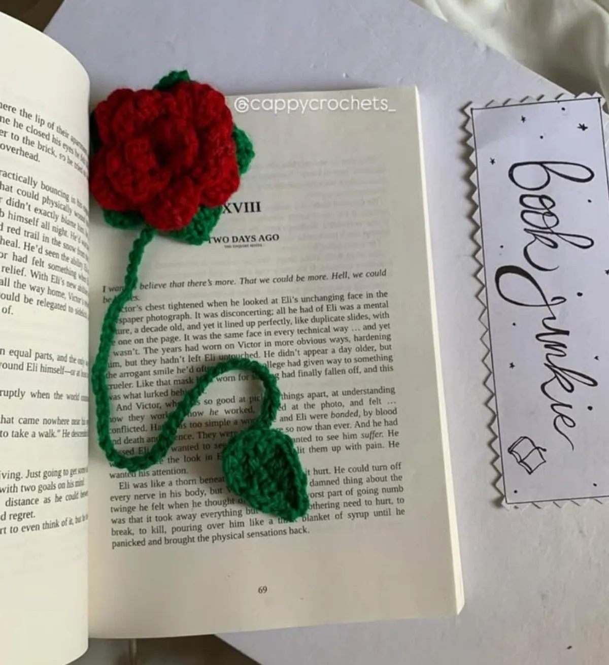 Rose Bookmark