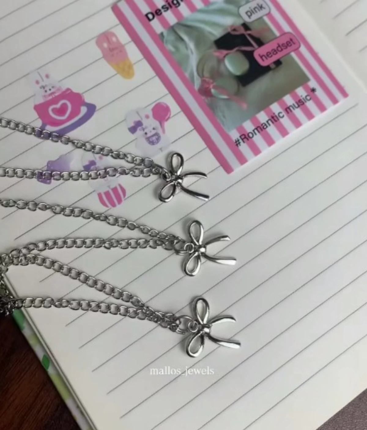 Coquette Bow Necklaces