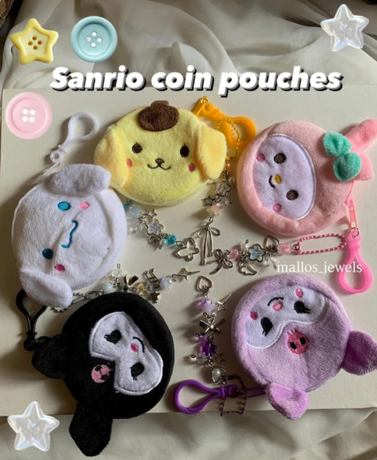 Sanrio Coin Pouches