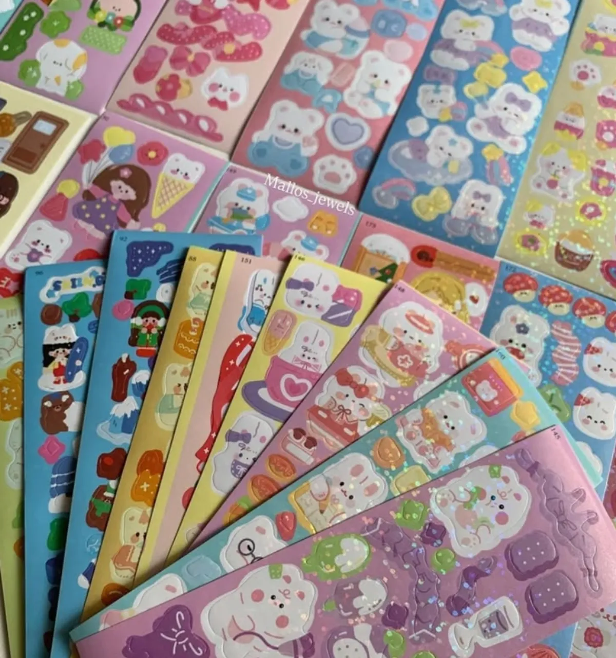Sticker Sheets Pack of 10